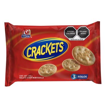 Galletas Crackets 208 Gr Gamesa Todas