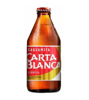 Carta Blanca Caguamita Six Botella 300 Ml.