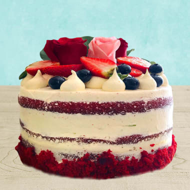 Torta Naked Red Velvet