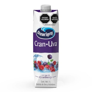 Bebida Ocean Spray Jugo Arándano y Uva 1 L