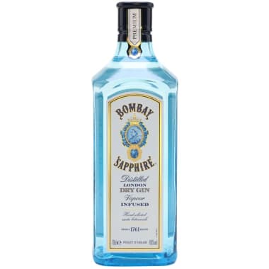 Ginebra Bombay Sapphire 750 mL