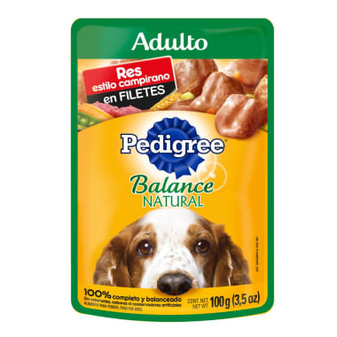 Alimento Para Perro Pedigree Balance Natural Res 100 g