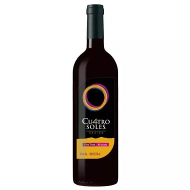 Vino Tinto Cu4Tro Soles Semi Dulce Afrutado 750 mL