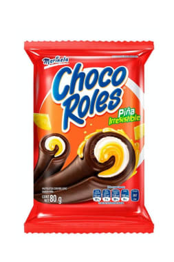 Pastelito Choco Roles Piña 80 g