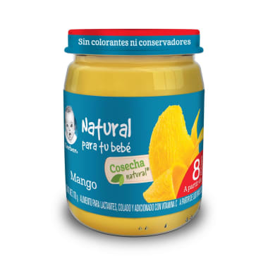 Papilla Gerber Cosecha Natural Etapa 3 Mango 170g