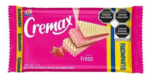 Galletas Cremax Fresa 171 Gr