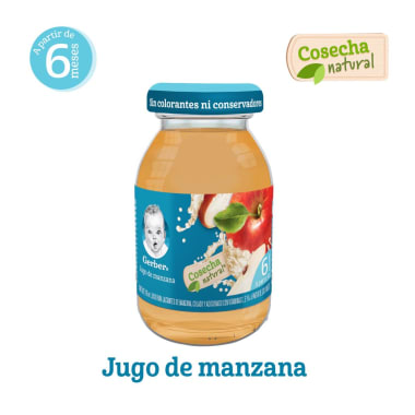 Jugo Gerber Cosecha Natural Etapa 2 Manzana 175ml