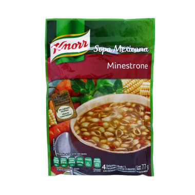 Sopa Instantánea Knorr Mexicana Minestrone 77 g