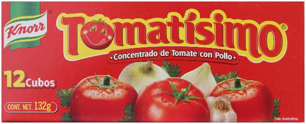 Consomé Tomatisimo Con Pollo 12 U