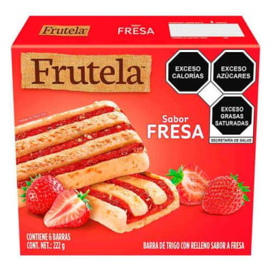 Barra de Cereal Nutri Graín Frutela  222 g