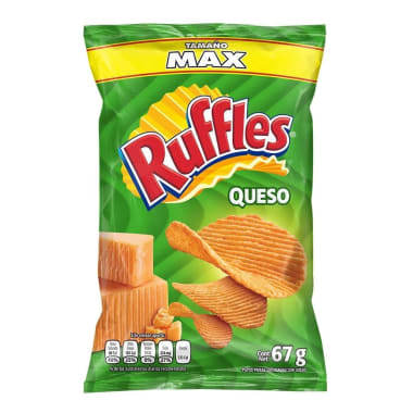 Ruffles Queso Max Sabritas 67 Grs