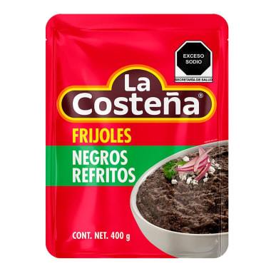 Frijoles Refritos Negros Costena 400 Gr Pouch