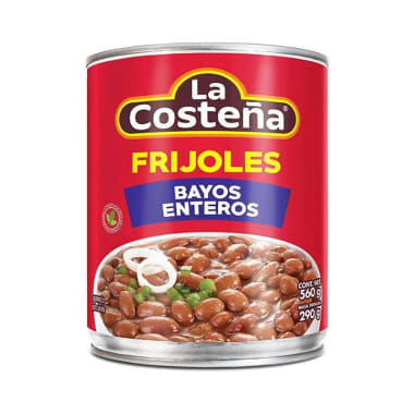 Frijol Frijoles Bayos Enteros La Costeña