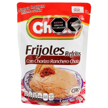 Frijoles Refritos Chata con Chorizo Ranchero 430 g