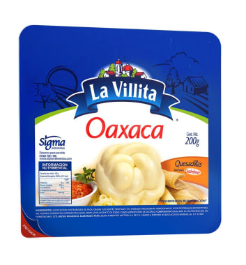 Queso Oaxaca La Villita De 200 Grs.