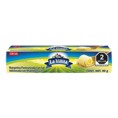 Margarina La Villita Con Sal 90 g