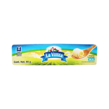 Margarina La Villita S/Sal 90G