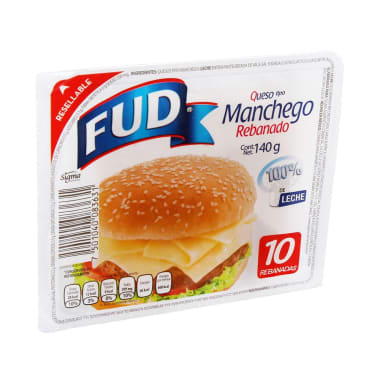 Queso Manchego Fud Rebanadas 140 g