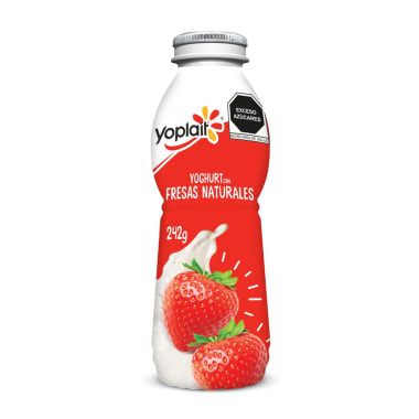 Yoghurt Bebible Yoplait Fresa 242 g