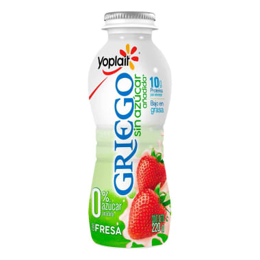 Yoghurt Griego Beber Fsa S/Azucar Yoplait 220Gr