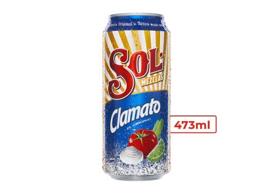 Cerveza Sol Clamato 473 mL