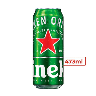 Cerveza Heineken Clara Lata 473 mL