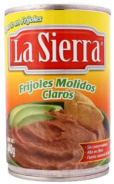 Frijoles Molidos La Sierra Claros 440 g