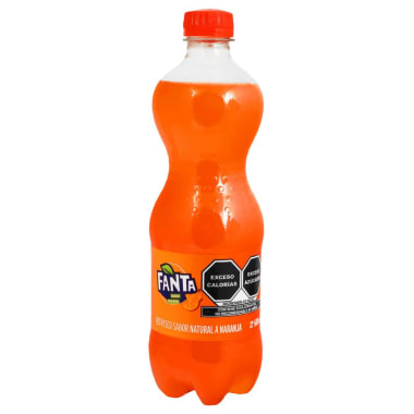 Refresco Fanta Sabor Naranja 600 mL