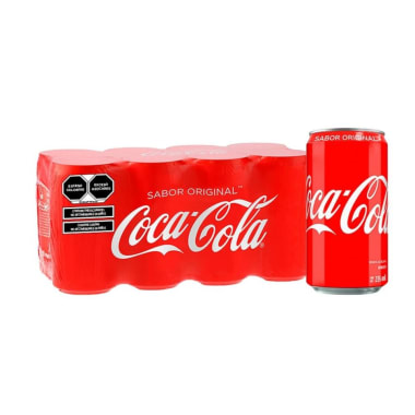 Refresco Coca Cola 235 Ml 8 Pack Lat