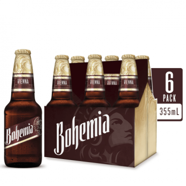 Cerveza Bohemia Obscura 355 mL x 6