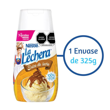 Leche Condensada Nestlé La Lechera Dulce De Leche Sirve Fácil 325g