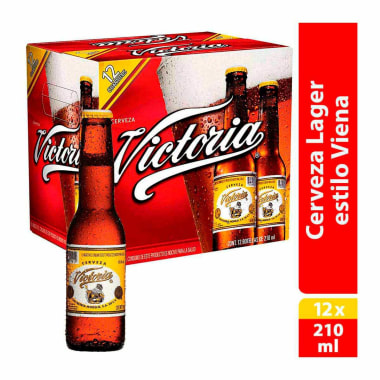 Victoria 12 Pack Botella 210 Ml