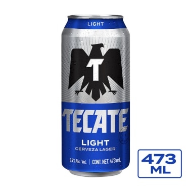 Cerveza Tecate Light Lata  16 0Z.