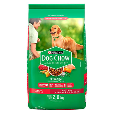 Alimento Dog Chow Razas Grandes 2 Kilos