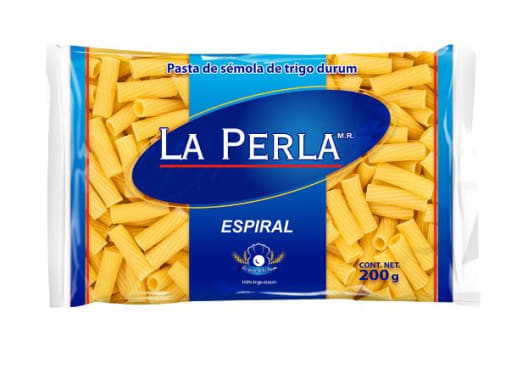 Pasta para Sopa La Perla Espiral 20