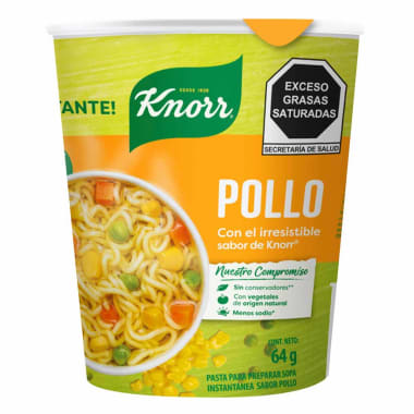 Knorr Sopa Vaso Pollo 64 g