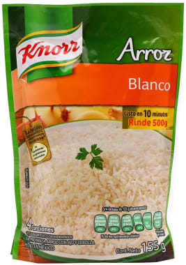 Arroz Knorr Instantaneo Blanco 155 g