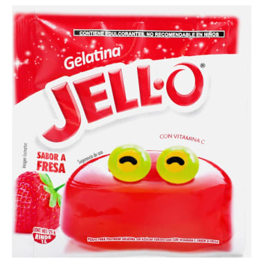 Gelatina en Polvo Jello Fresa 25 g