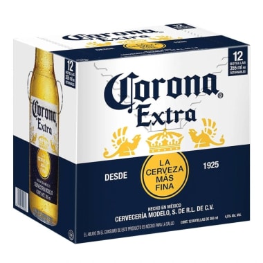 Corona Lg 12 Pack Botella 355 Ml