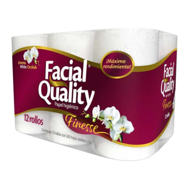 Higienico Facial Quality Finesse 320Hd 12 R.