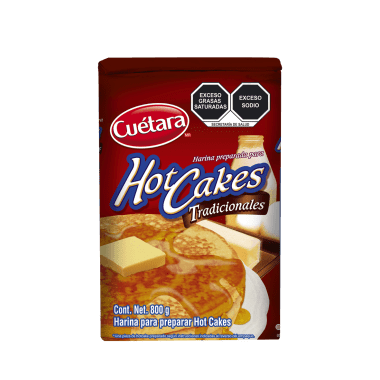 Harina Hot Cakes Cuetara 800 Gr