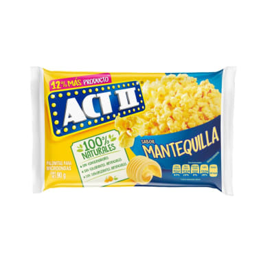 Palomitas Act Ii Mantequilla 90 Gr