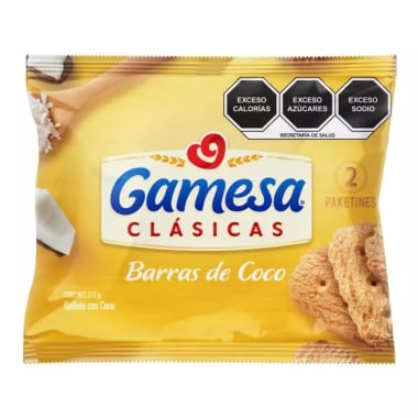 Galletas Barras De Coco 212 Gr Gamesa