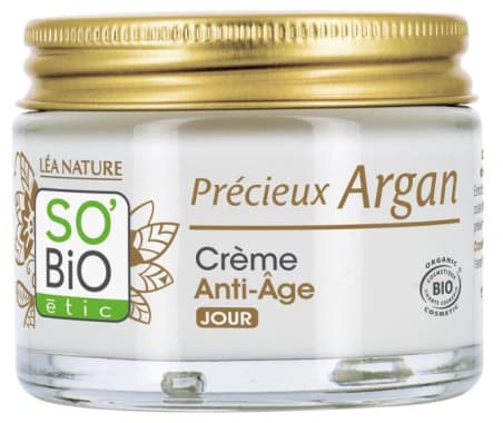 Crema Aceite de Argán Anti-Edad día 50ml.