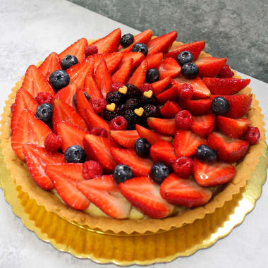 TARTA DE FRUTOS ROJOS