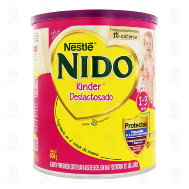 Alimento Lacteo Nido Kinder Deslactosada 800 Gr Lata