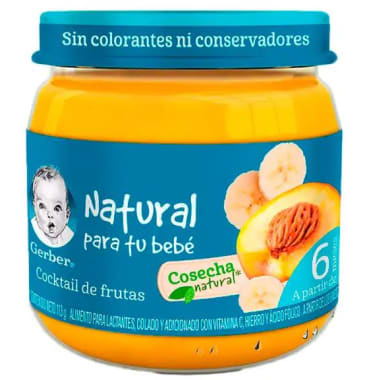 Gerber Coctel Frutas 2A Etapa 113 Gr