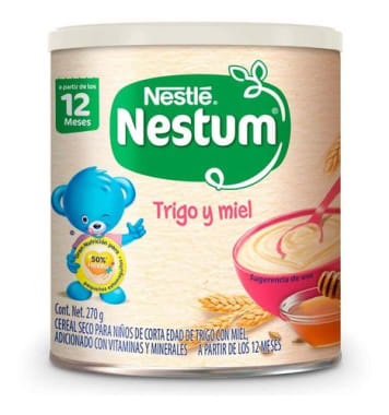 Cereal Nestum Trigo Miel 4Ta Etapa 270 Gr Lata
