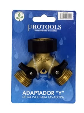 PT ADAPTADOR YEE 3/4 BRONCE P/LAVAD PROTOOLS