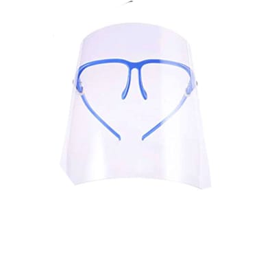 IMP PROTECTOR FACIAL TRANSPARENTE MARCO AZUL F